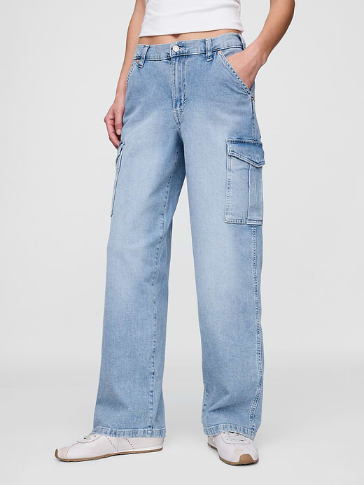 Gap Mid Rise '90s Loose Jeans — photo 3