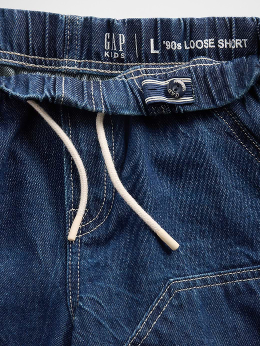 Gap Kids UltraSoft '90s Loose Easy Denim Shorts — photo 6