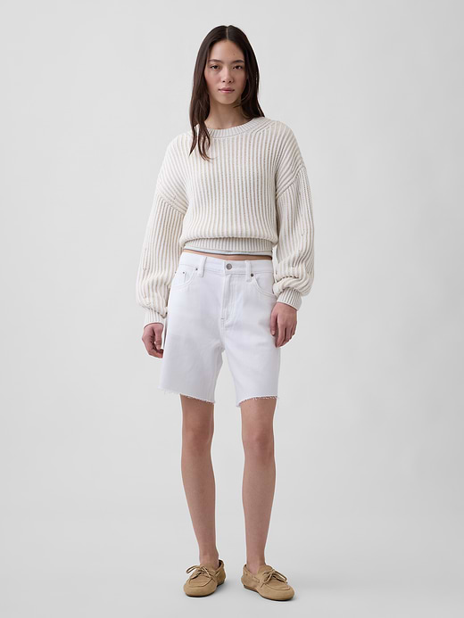 Gap 8" Mid Rise UltraSoft Loose Bermuda Shorts — photo 1