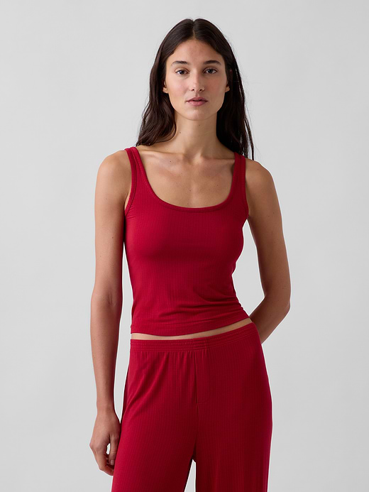 Gap SoftMade Modal Rib PJ Tank Top — photo 1