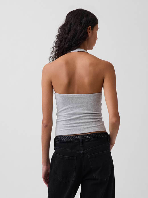 Gap CloseKnit Halter Crop Top — photo 4