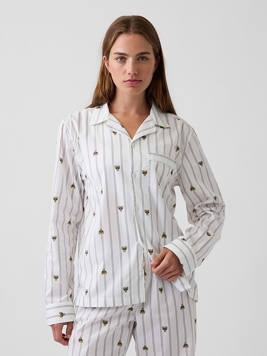 Gap Poplin PJ Shirt — photo 1