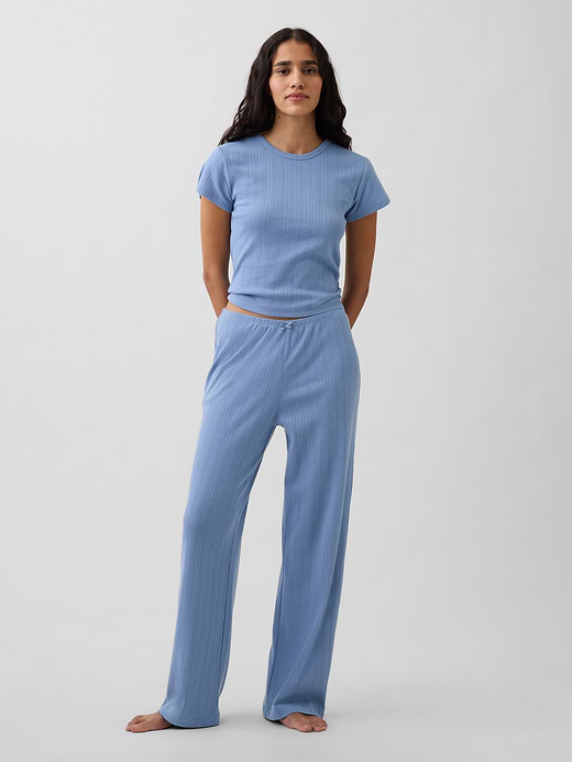 Gap Pointelle PJ T-Shirt — photo 6