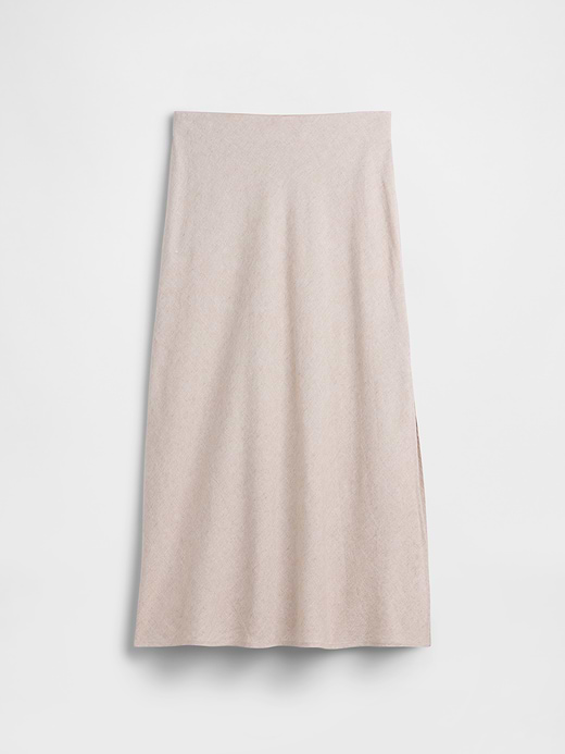 Gap Linen-Blend Maxi Slip Skirt — photo 6