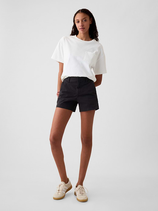 Gap 4" Downtown Khaki Shorts — photo 1