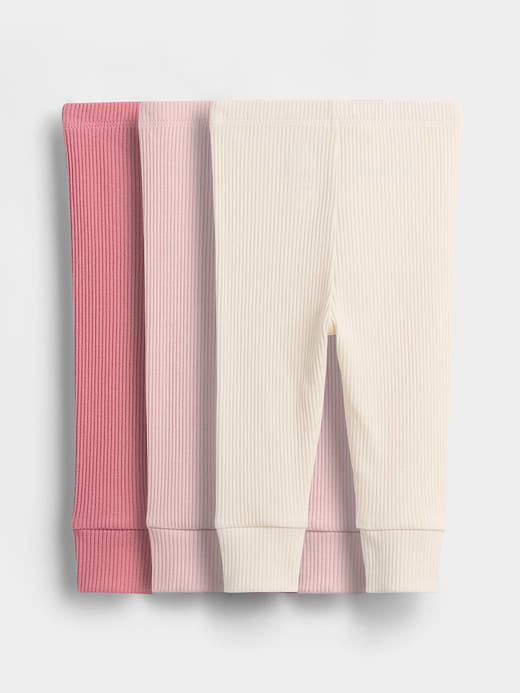 Gap Baby First Favorites TinyRib Pants (3-Pack) — photo 3