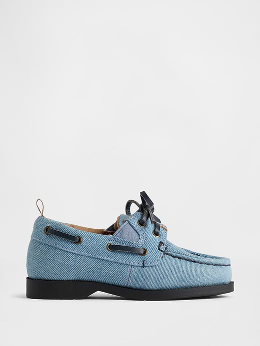 Gap Toddler Denim Boat Shoes — photo 1