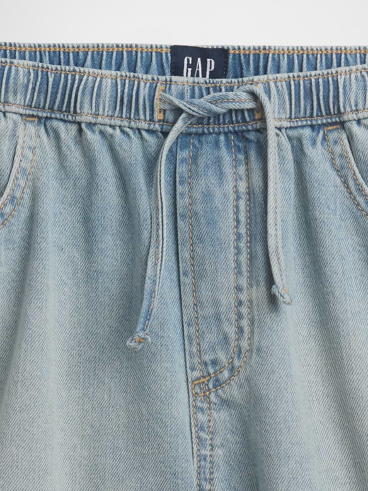 Gap Kids High Rise Denim Easy Shorts — photo 6