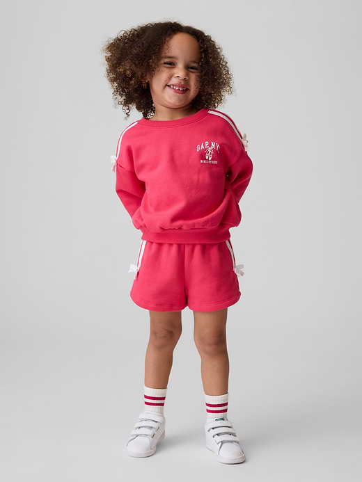 Gap Baby & Toddler VintageSoft Bow Logo Sweat Set — photo 1