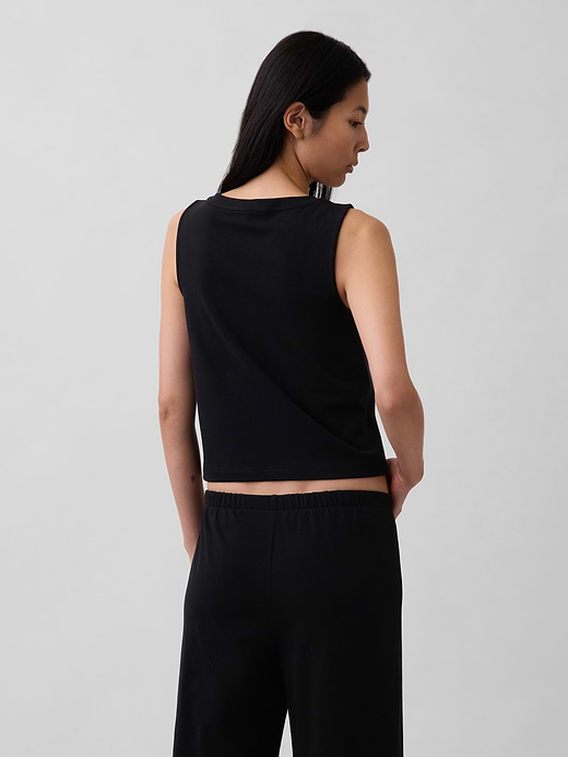 Gap Knit Crop Tank Top — photo 4