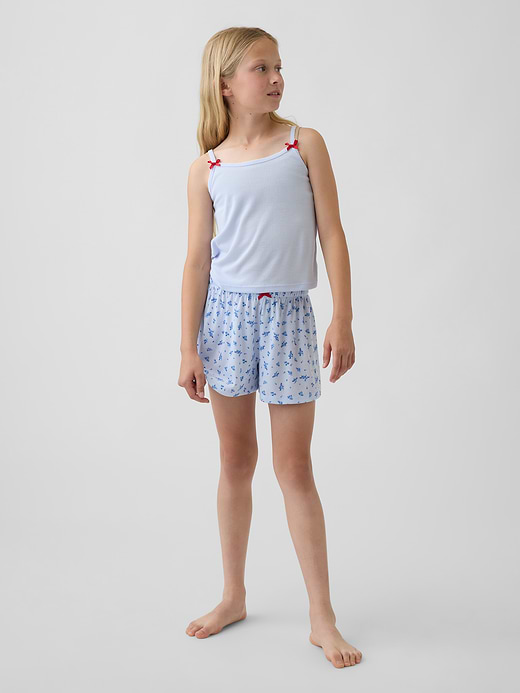 Gap Kids Recycled Rib PJ Shorts — photo 1