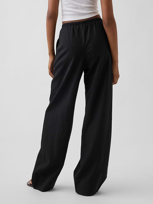 Gap Linen-Blend Easy Wide-Leg Pants — photo 5