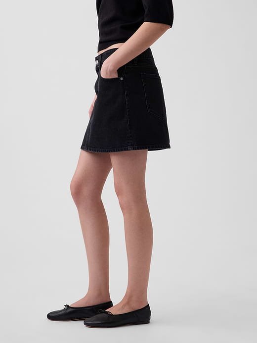 Gap Denim Mini Skirt — photo 4