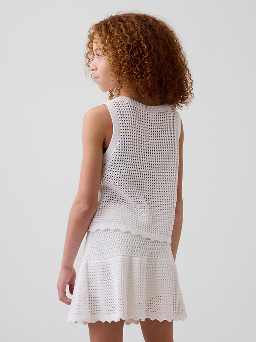 Gap Kids 100% Cotton  Crochet Tank Top — photo 4