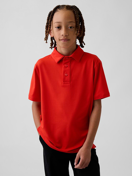 Gap Kids Uniform Performance Polo — photo 1