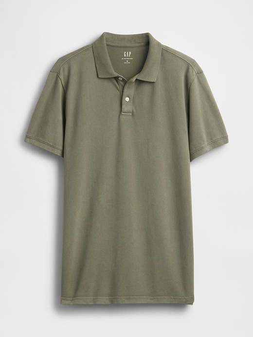 Gap Pique Polo Shirt — photo 6