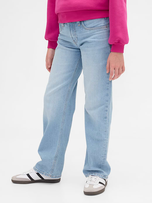 Gap Kids Low Rise Relaxed Straight Jeans — photo 4