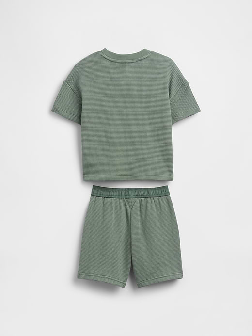Gap Baby & Toddler Textured Stripe Outfit Set — photo 3