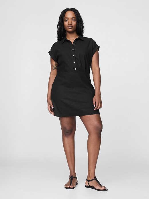 Gap Linen-Blend Shirtdress — photo 5