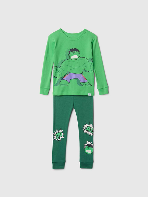 Gap Baby & Toddler Marvel Organic Brushed Cotton PJ Set — photo 1