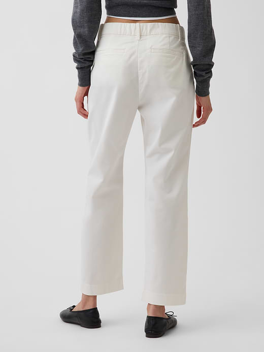 Gap Mid Rise Khakis — photo 5
