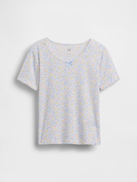 Gap Kids Recycled Pointelle PJ T-Shirt — photo 3
