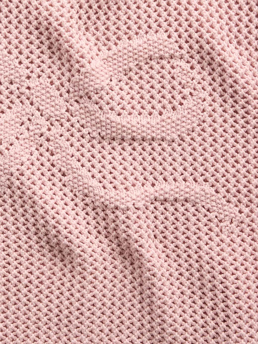 Gap Kids 100% Cotton Crochet Oversized Graphic Sweater — photo 6