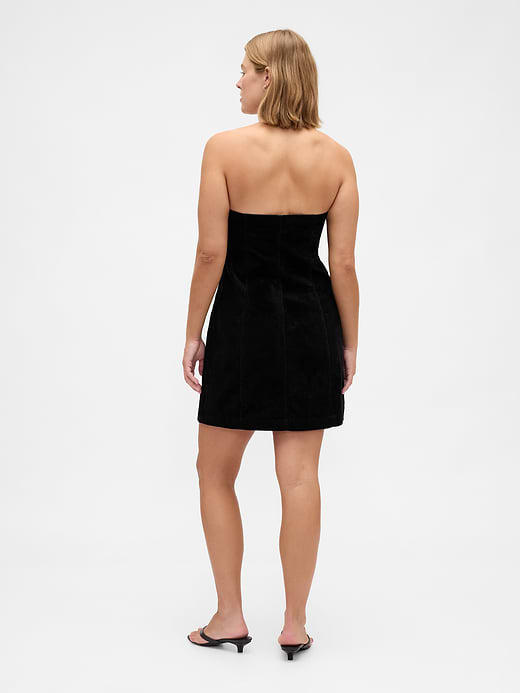 Gap Corduroy Strapless Mini Dress — photo 7