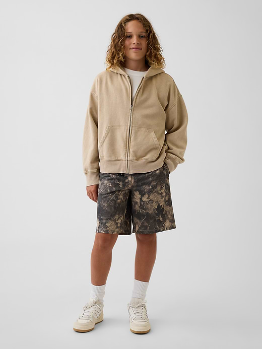 Gap Kids 8" Mesh Active Shorts — photo 1