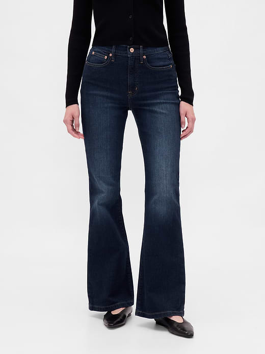 Gap High Rise '70s Flare Jeans — photo 3