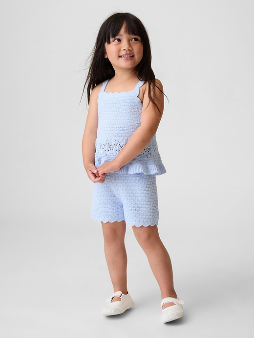 Gap Baby & Toddler Crochet Pull-On Shorts — photo 1