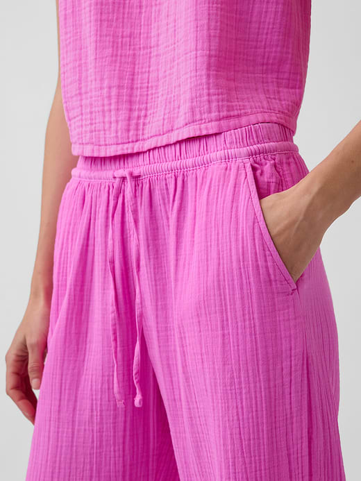 Gap Cotton Gauze Easy Joggers — photo 6