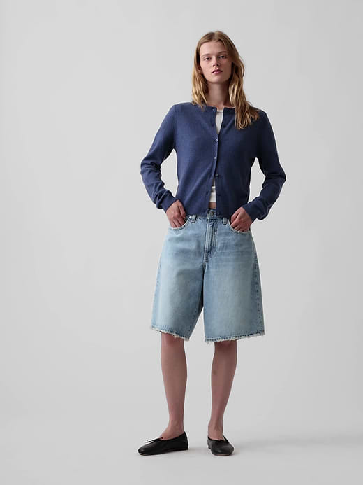 Gap CashSoft Crop Cardigan — photo 7