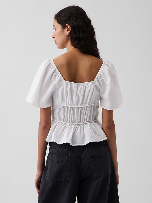 Gap Square-Neck Peplum Top — photo 4