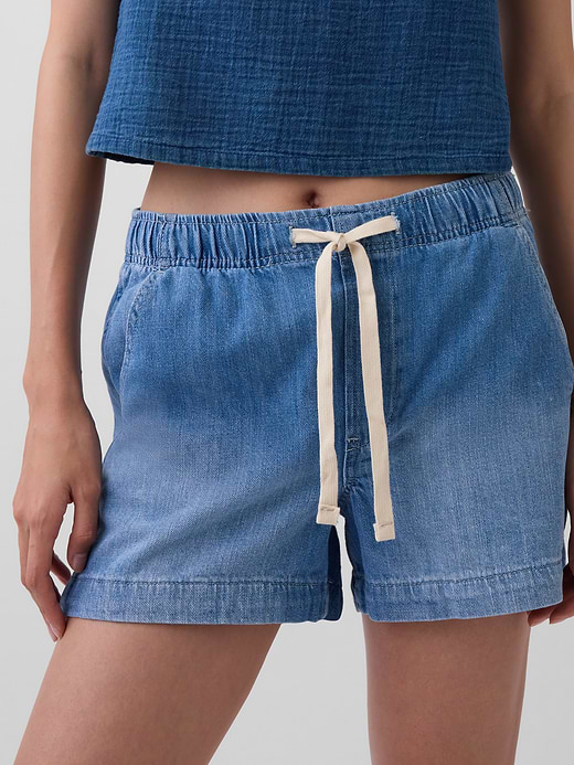 Gap 4" Denim Easy Shorts — photo 6