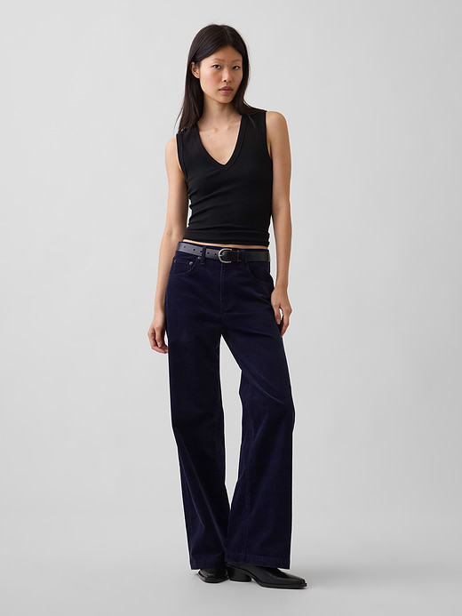 Gap High Rise Stride Wide-Leg Jeans — photo 1