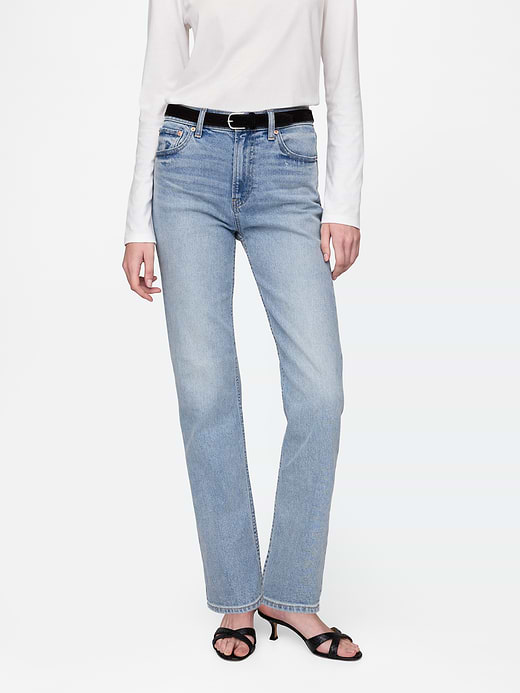 Gap High Rise ’90s Slim Straight Jeans — photo 3