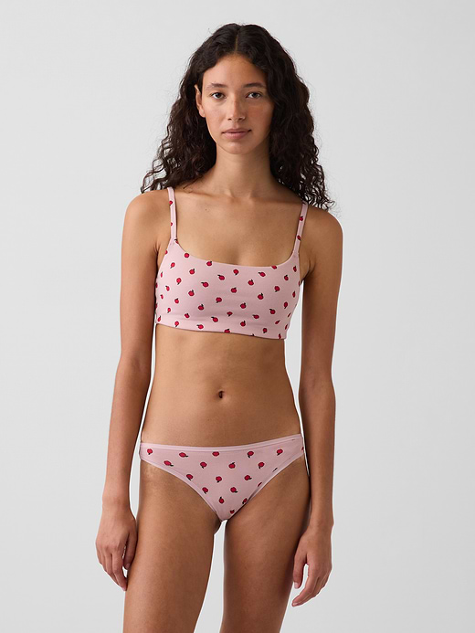Gap SoftMade Organic Stretch Cotton Scoop Bralette — photo 1