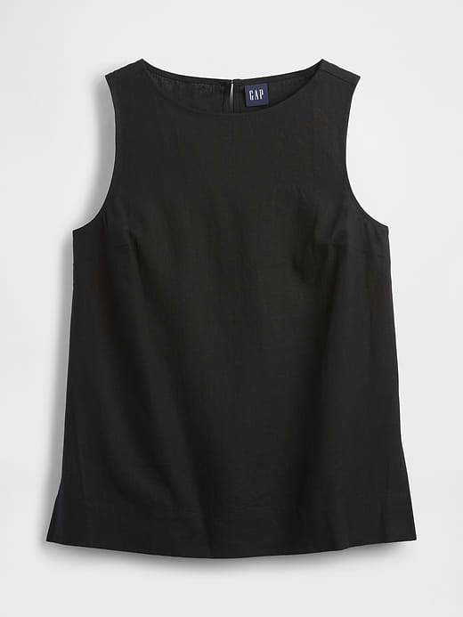Gap Linen-Blend Shell Tank Top — photo 6