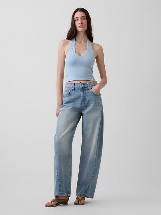 Gap CloseKnit Halter Crop Top — photo 3
