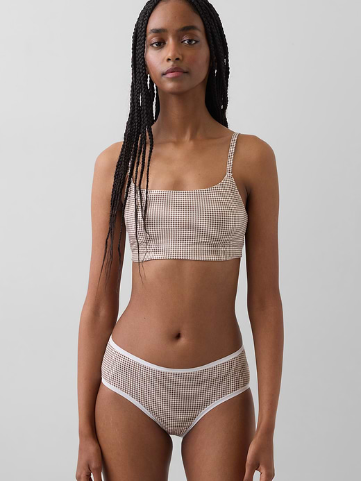 Gap Organic Stretch Cotton Bralette — photo 1