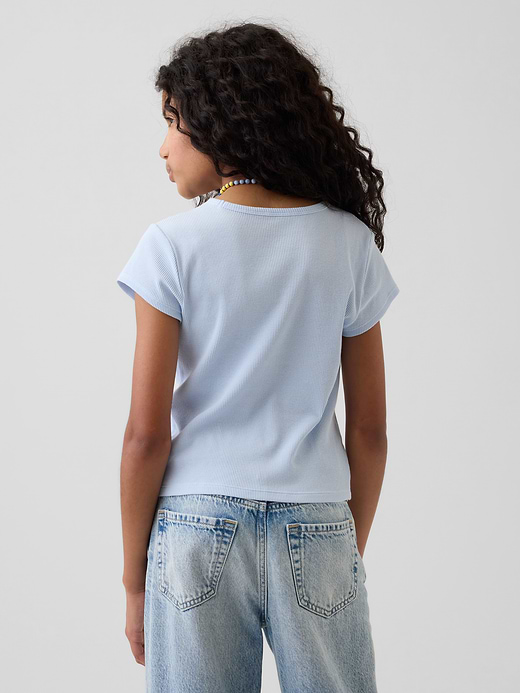 Gap Kids Rib T-Shirt — photo 4