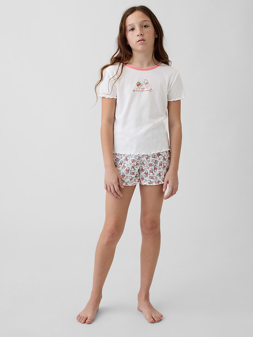Gap Kids Winnie The Pooh Recycled Rib PJ Short Set — photo 1