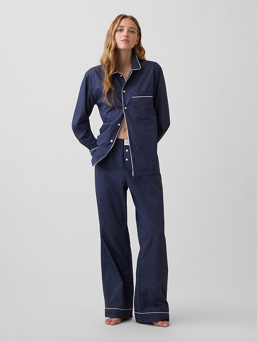 Gap Poplin PJ Pants — photo 1