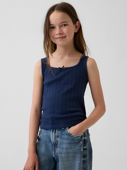 Gap Kids Pointelle Tank Top — photo 1