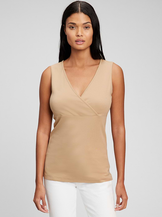 Gap Maternity V-Neck Nursing Tank Top — photo 1