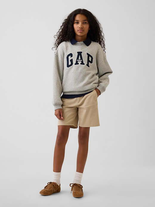 Gap Kids Uniform Midi Shorts — photo 5