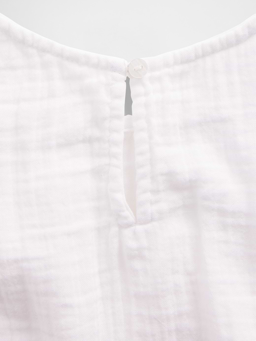 Gap Cotton Gauze Racer Shell Tank Top — photo 5