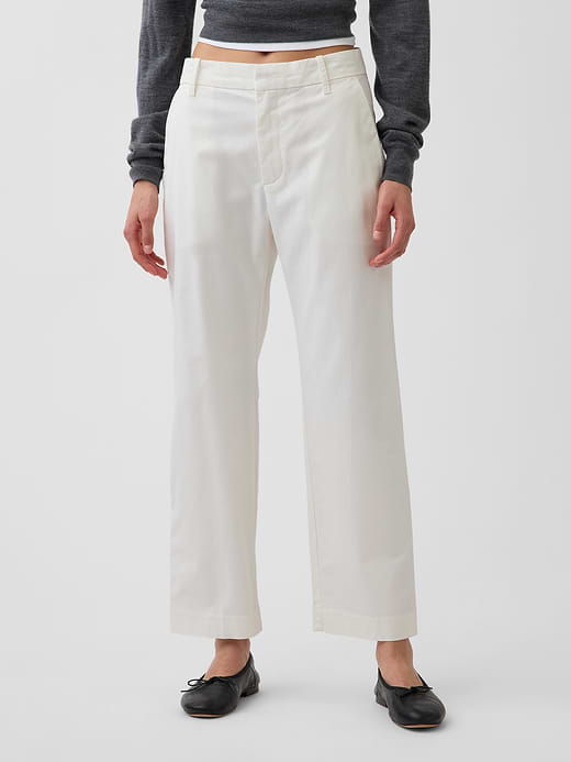 Gap Mid Rise Khakis — photo 3