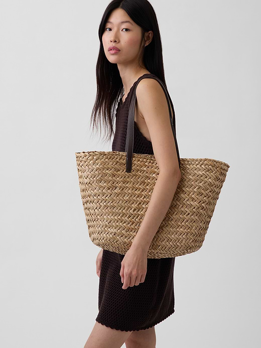 Gap Straw Tote Bag — photo 3